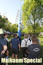 Maibaum Special“ - schon über 40 Maibaum Termine für 2012 (Foto: Martin Schmitz)